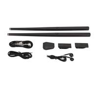 Oumefar Set de Batería Electrónica Soporte MIDI Máquina de Percusión Digital de Aire de Batería Virtual Portátil