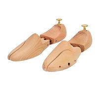 Oumefar Soporte de Calzado antideformación, estiradores de Zapatos Antiarrugas, Moldeador de Zapatos de Madera Ajustable para Mujeres y Hombres, 2 uds. para Zapatos(41 42) Shoetree