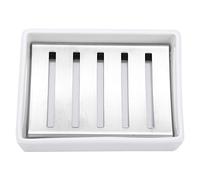 Oumefar Soportes para jaboneras Jaboneras Buen Almacenamiento Acero Inoxidable 304 Durable para baño