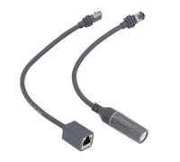 Oumefar SPX Male a RJ45 Adaptador Conector SPX Macho a Cable RJ45 para V3 con IP67 Agua de 1200Mbps Velocidad para el Plato y Enrutador Gen3