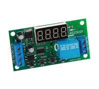 Oumefar Tablero de relé de Contador de Pulso Multifuncional, Módulo de Control Duradero para Aplicaciones de Sincronización de Precisión, 0,1 S a 9999999,9 S, 1 Unidad (24V)