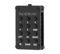 Oumefar Teclado Externo para FT-DX3000/FT-991A/FT-891, Recordadora de Memoria y Voz de Concurso Profesional con Texto CW, Control Remoto de 3.5 Mm para Series FTDX