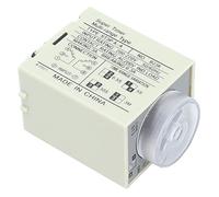 Oumefar Temporizador de Retardo de Encendido de relé de Tiempo Ajustable para Automatización del Hogar, Accesorio Duradero de 0,05 S a 3 Minutos (#2)