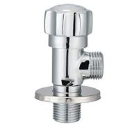 Oumefar Válvula de Parada de Agua Grifo Calentador de Agua Válvula de Inodoro Válvula de ángulo de latón Válvula de Contador de Lavabo para Lavabo de Cocina