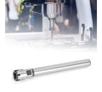 Oumefar Varilla de Extensión del Soporte del Portabrocas de Vástago Recto ER11M-100L para Procesamiento de Orificios Profundos y Fuerza de Sujeción de Alta rigidez; Material de Cromo-molibdeno para