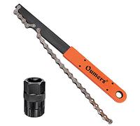 Oumers Juego de Herramientas de Cadena de Bicicleta,Látigo y Cadena Látigo con Cassette/Bicicleta Volante Chain Sprocket Remover Tool Pack