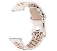 Oumida Correa Compatible con Xiaomi Redmi Watch 5 Active/Redmi Watch 5 Lite, Correas de Silicona Suave, Pulseras de Repuesto Deportiva Transpirable para Mujer y Hombre (Starlight/Té de Leche)