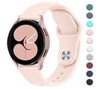 Oumida Correa para Samsung Galaxy Watch 5/5 Pro/4/4 Classic de 40-46mm, Pulsera de Repuesto de Silicona 20mm Compatible con Active 2