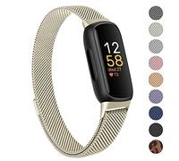 Oumida Pulsera compatible con Fitbit Inspire 3 pulsera para hombre y mujer, de acero inoxidable de alta calidad, con imán fuerte, correas de reloj para Fitbit Inspire 3