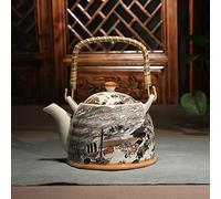 OUMIFA Tetera Tetera de Porcelana de Gran Capacidad con Filtro House Water Chinese Kung Fu Kettle 900ml Teaware Webware Tetera de Mesa (Color : 14)