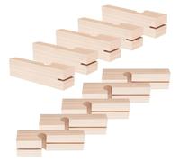 Ounfhtrttk 10 Pcs Bloques de Línea de Albañilería Cuerdas de Albañilería Bloques de Concreto para Herramientas de Albañilería