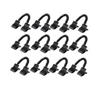 Ounfhtrttk 12 Clips para Cubierta de Piscina para Piscinas Elevadas, Kit de Fijación de Carrete de Cubierta Solar, Protección el Viento, Cubierta para Piscina