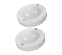 Ounfhtrttk 2 Bolas de Plástico Conductoras Educativas para Experimentos de Electricidad y Magnetismo. Equipo Científico para Demostraciones.