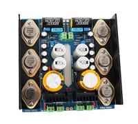 Ounfhtrttk 2 Piezas 1969 Gold Seal Sinking-Gold 20W y 20W Clase A Amplificador de Potencia HiFi Tablero Terminado con Disipador de, Tablero Amplificador 1969