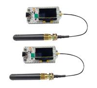 Ounfhtrttk 2 Piezas para Placa de Desarrollo Meshtastic LoRa32 V3, 863-928 MHz, SX1262, Pantalla OLED de 0,96 Pulgadas, Bluetooth, WiFi, Lora Board
