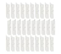 Ounfhtrttk 30 Pares de Pestillos Inclinables de Construcción, Pares de Pestillos A Presión, Pestillos Inclinables de Ventana Corredera Cargados para Accesorios de Ventanas del Hogar