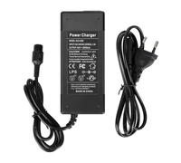 Ounfhtrttk 42V 2A Adaptador de Corriente para Scooter Eléctrico Cargador de Batería para Scooter Eléctrico Accesorios para Automóvil Cargador de Batería (UE)