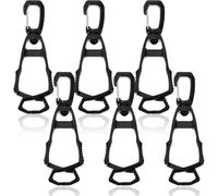 Ounfhtrttk 6 PCS Clips para Guantes para Sujetadores de Guantes de Trabajo, Clip para Sujetar Guantes para Cinturones de Servicio y Pantalones, Previene Pérdidas y las Manos.