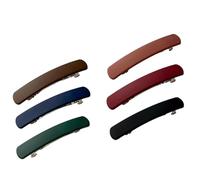 Ounfhtrttk 6PCS Pinzas para el Cabello Clip de Resorte Pinza para el Cabello de Moda Pasadores de Metal Accesorios para el Cabello para Mujeres y Niñas