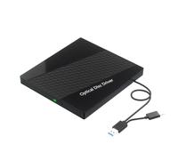 Ounfhtrttk 7 en 1 USB 3.0 Tipo C Externo CD DVD RW Unidad Óptica Reproductor de DVD Portátil Lector de Grabadora Concentrador USB para PC Portátil