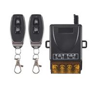 Ounfhtrttk AC 220V 30A 1CH 433MHz Interruptor de Control Remoto Inalámbrico Receptor de Relé + Transmisor de Apagado/Encendido para Lámpara de Aparato Eléctrico