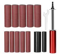 Ounfhtrttk Adaptador de Lijadora de Husillo de Taladro, Mandril de Tambor de Lijado, Lijadora de Husillo Accionada por Taladro.