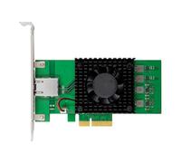 Ounfhtrttk Adaptador de Red Ethernet X4 PCIe X540-T1 de 10 GB para 7/8/10. Compatible con Tarjeta UEFI. Puerto Único de 100/1000/10000 Mbps para Aplicaciones de Servidor.