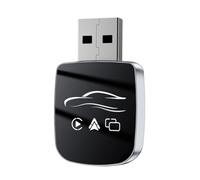 Ounfhtrttk Adaptador Inalámbrico CarPlay para Android Auto, Smart CarPlay, AI Box, Adaptador USB Dongle, CarPlay con Cable A MirrorLinK Inalámbrico.
