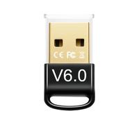 Ounfhtrttk Adaptador USB Bluetooth 6.0 BLE, Receptor y Transmisor de Audio para Música, Altavoces, Teclados, Ratones, Auriculares e Impresoras.