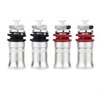 Ounfhtrttk Altavoz Chapado en Rodio Amplificador Terminal de Unión Conector Tipo Banana Conector de Salida Audio HiFi DIY