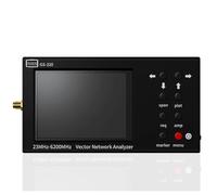 Ounfhtrttk Analizador de Red Vectorial GS320 Analizador de Red de Relación de Estacionaria de Voltaje de Medición de Antena de de 6 GHz VNA SWR