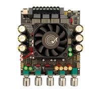 Ounfhtrttk -APTX2 TPA3223 Placa Amplificadora de Potencia de Sonido de 2.1 Canales 200W+200W+400W Módulo Amplificador de Audio con Subwoofer Bluetooth B