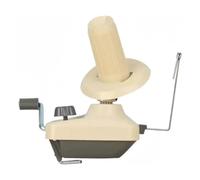 Ounfhtrttk Bobinadora de Hilo, Aguja de Fibra, Soporte para Bobinadora de Bolas de Hilo Manual, Paquete Portátil, Fácil de Configurar y Usar