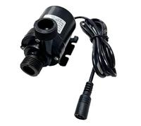 Ounfhtrttk Bomba de Agua Mini DC 12V 19W 800L/H Motor Sin Escobillas para Acuario Fuente de Estanque para Jardín de Peceras