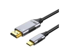 Ounfhtrttk Cable USB C A 4K 60 Hz Compatible con HDTV, Tipo C A para TV, Portátil, Teléfono.