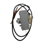 Ounfhtrttk Carcasa del Termostato WQS93-12T Termostato 20A Restablecimiento Manual Piezas del Termostato para Calentador de Agua Eléctrico