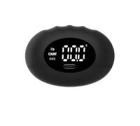 Ounfhtrttk Comprobador de Fuerza de Agarre, Entrenador de Fuerza de Agarre Digital, Fortalecedor de Agarre de Mano de hasta 396 Libras para Entrenamiento de Agarre de Dedos B