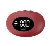 Ounfhtrttk Comprobador de Fuerza de Agarre, Entrenador de Fuerza de Agarre Digital, Fortalecedor de Agarre de Mano de hasta 396 Libras para Entrenamiento de Agarre de Dedos A