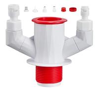 Ounfhtrttk Conector Sellador de para Alcantarillado de, Accesorio Multiusos, Unión de para Cocina, para Baño Familiar, Interior y Lavabo.