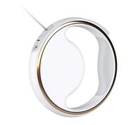Ounfhtrttk Correa Retráctil Portátil para Perro con Anilla de 3 Metros y Luz LED