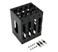 Ounfhtrttk de Batería de 12 V 4S para Celdas de Batería Lifepo4 CATL EVE de 90 Ah y 105 Ah, Soporte de Plástico ABS PC con Pestillos.