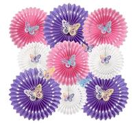 Ounfhtrttk Decoraciones de Cumpleaños de Mariposas Mariposas de Papel Decoraciones Colgantes de Orgullo Decoraciones de Techo en Colores Pastel