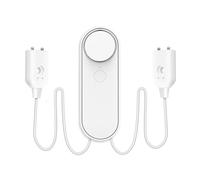 Ounfhtrttk Detector de Fugas de Agua WiFi de 5 M, Sensor de Inundación Dual de 90 DB, Aplicación Smart Life, Monitoreo Remoto, Alerta de Inundación, Seguridad Desbordamiento.