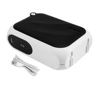 Ounfhtrttk Difusor de Aire para Aromaterapia con Bluetooth, 200 M³, USB, Silencioso, Portátil, para Hoteles y Spas, Color Negro