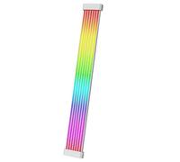 Ounfhtrttk FGX300 Línea de Neón Placa Base Tarjeta Gráfica Línea de Fuente de Alimentación Línea de Neón ARGB Línea del Iris