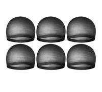 Ounfhtrttk Gorros Elásticos para Peluca, Red Ultrafina para Peluca, Diadema para Mujer con Forro de, Redecilla Cerrada, Color Negro.