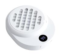 Ounfhtrttk Herramienta de Limpieza de Uñas Recargable y Sin Cable, Aspiradora Recolectora de Polvo de Uñas, Máquina para Eliminar el Filtro de Papel, Equipo para Uñas.