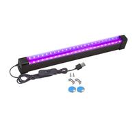 Ounfhtrttk Lámpara LED UV de Luz Negra, Tubo T5, 5 V, Enchufe USB, Luz Ultravioleta, Luz LED para Escenario, Lámpara UV LED para Uñas, Piezas para Crecimiento