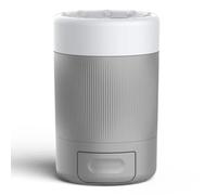 Ounfhtrttk Lavapiés Automático para Mascotas, para Perros Que Salen A Limpiar, Mágico, Inteligente, Gris