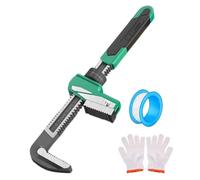 Ounfhtrttk Llave Ajustable de Alta Precisión, Portátil, de Mordaza, de Gran Apertura, Juego de Llaves para Desmontaje y Montaje, 80 Mm/130 Mm, Según Demanda del Cliente.